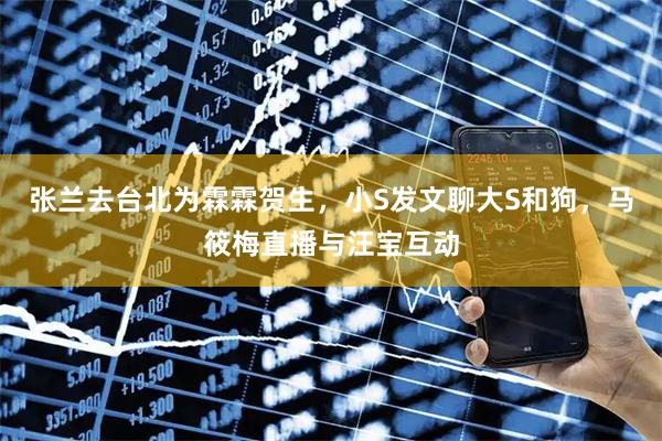张兰去台北为霖霖贺生，小S发文聊大S和狗，马筱梅直播与汪宝互动